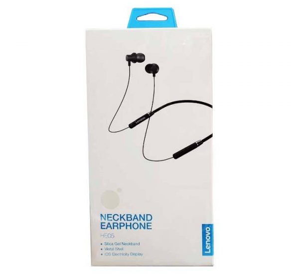 Lenovo Wireless Neckband Earphone HE05-A+