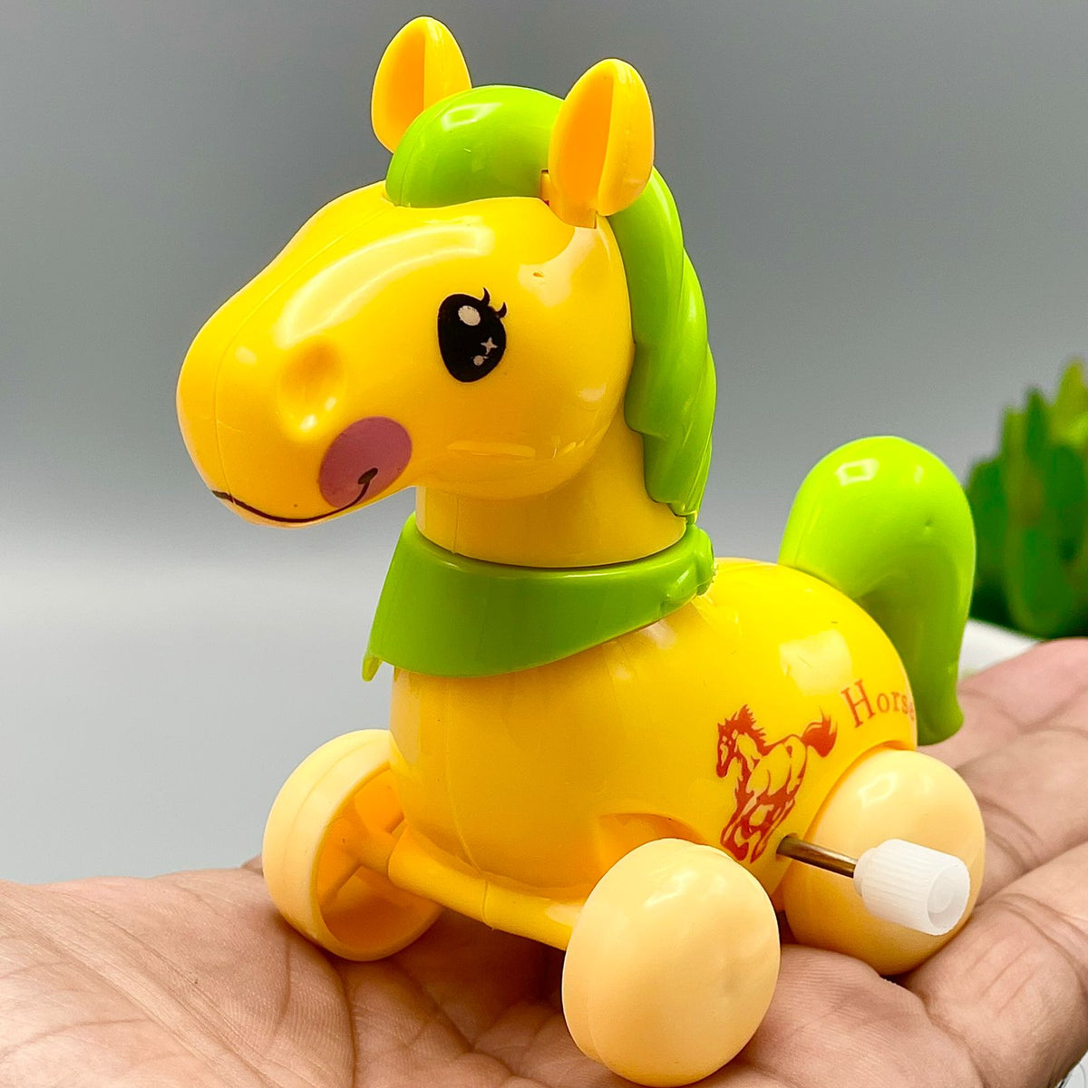 Wind-up Friction Horse Toy
