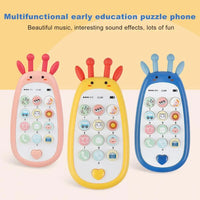 Giraffe Design Kids Musical Puzzle Mobile Phone