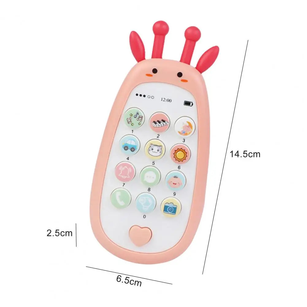 Giraffe Design Kids Musical Puzzle Mobile Phone