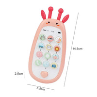 Giraffe Design Kids Musical Puzzle Mobile Phone