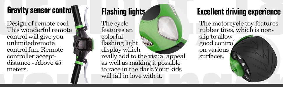 2.4G R/C 4D Motor Motion Sensing Bike