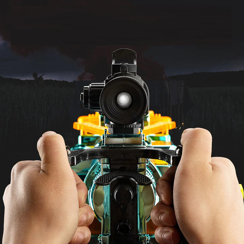 Electric Large M134 Gatling Soft Bullet Shooting Gun