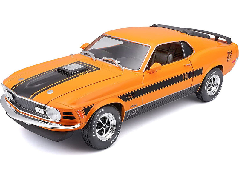 Maisto 1:18 Diecast Ford Mustang Mach 1 - Orange