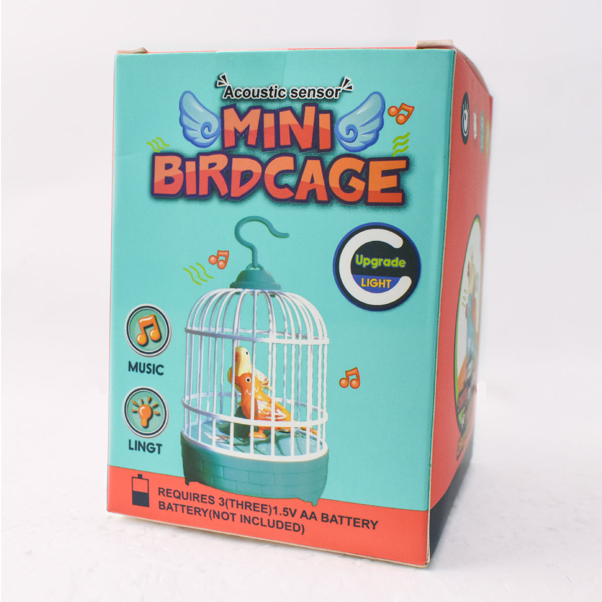 Electric Induction Mini Bird Cage With Light & Sound