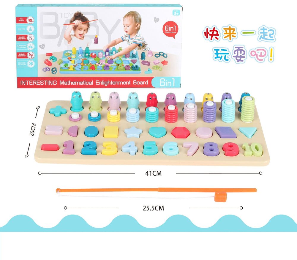 6in1 Multi-functional Maths Learning Game Board
