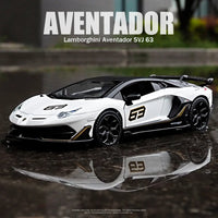 1:24 Diecast Lamborghini Aventador SVJ 63 Official Licensed Model