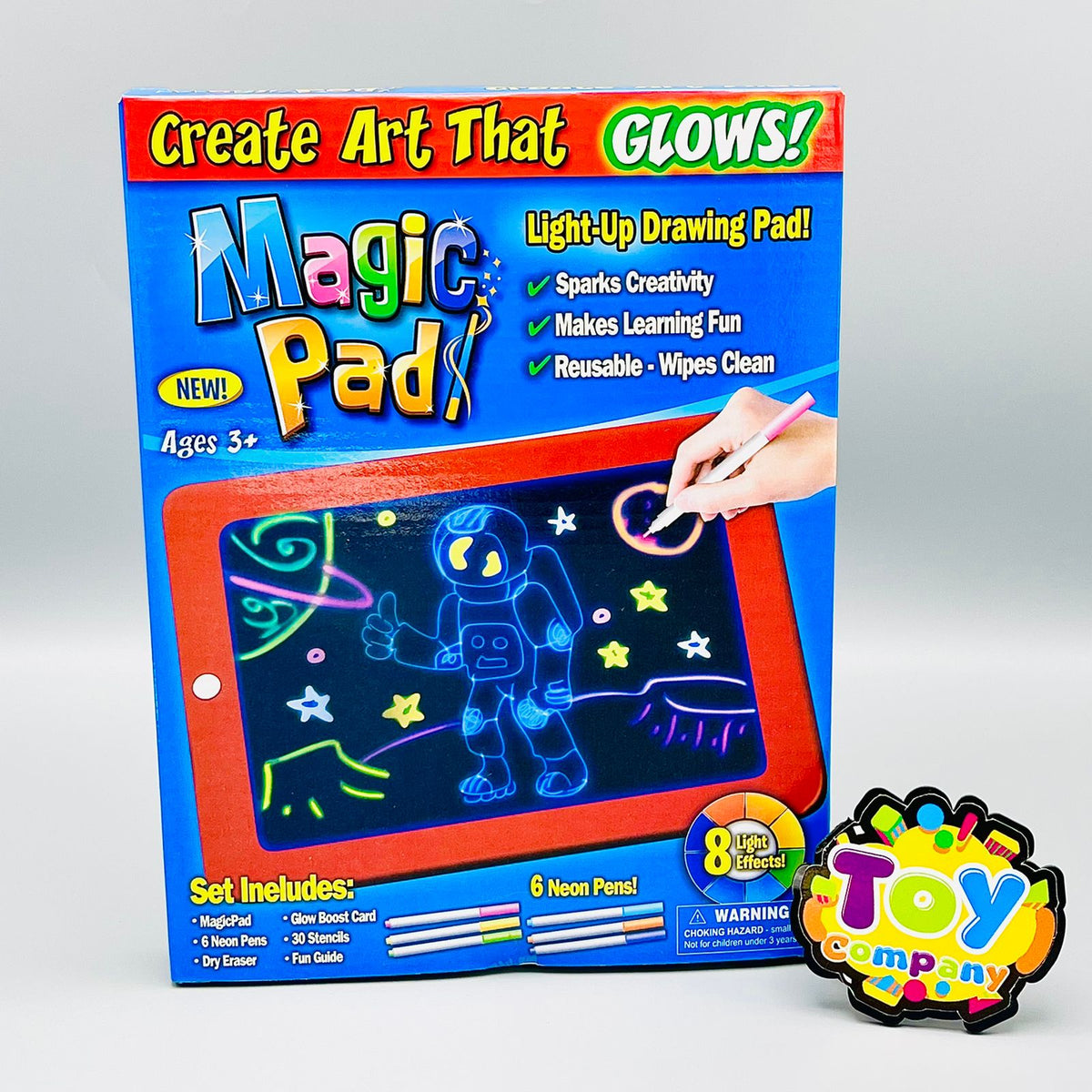 3D Kids Light-up Writing Tablet