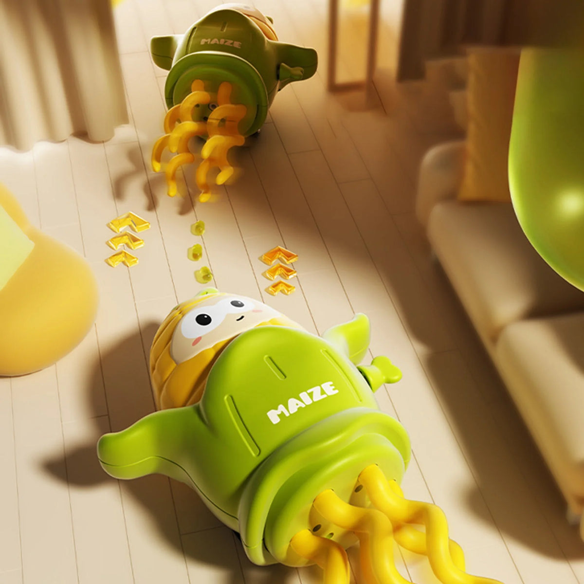 Mini Kids Wind-up Crawling Corn Toy