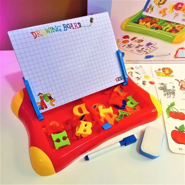2in1 Magnetic Learning & Drawing Board Case