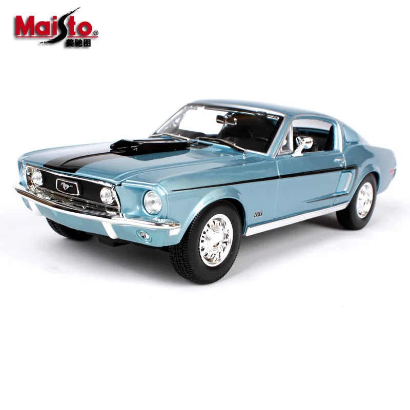 Maisto 1:18 Diecast 1968 Ford Mustang GT Cobra Jet