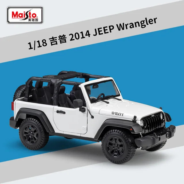 Maisto 1:18 Diecast 2014 Jeep Wrangler