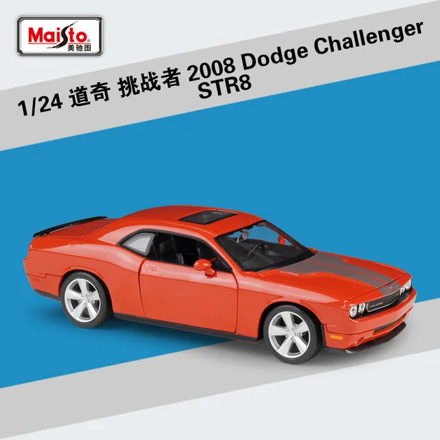 1:24 Maisto 2008 Dodge Challenger SRT8 - Orange
