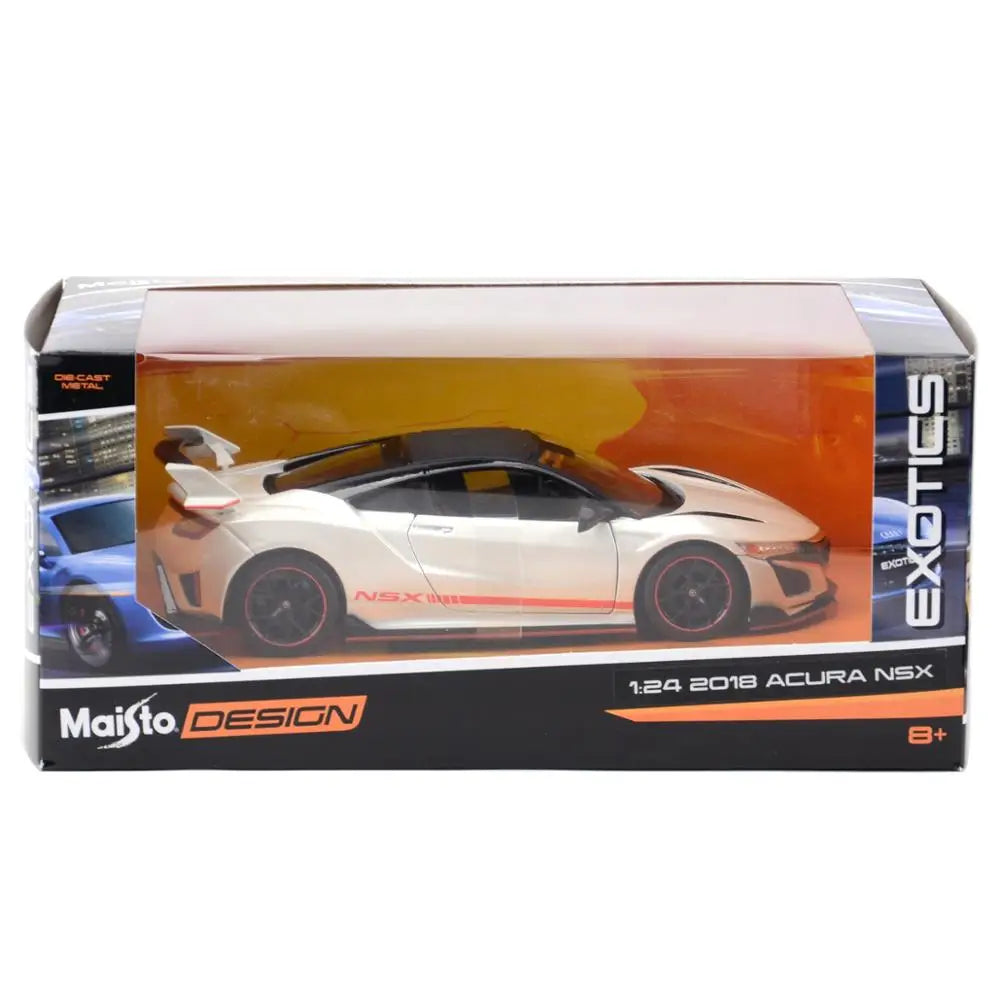 Maisto 1:24 Diecast 2018 Acura NSX Model Car