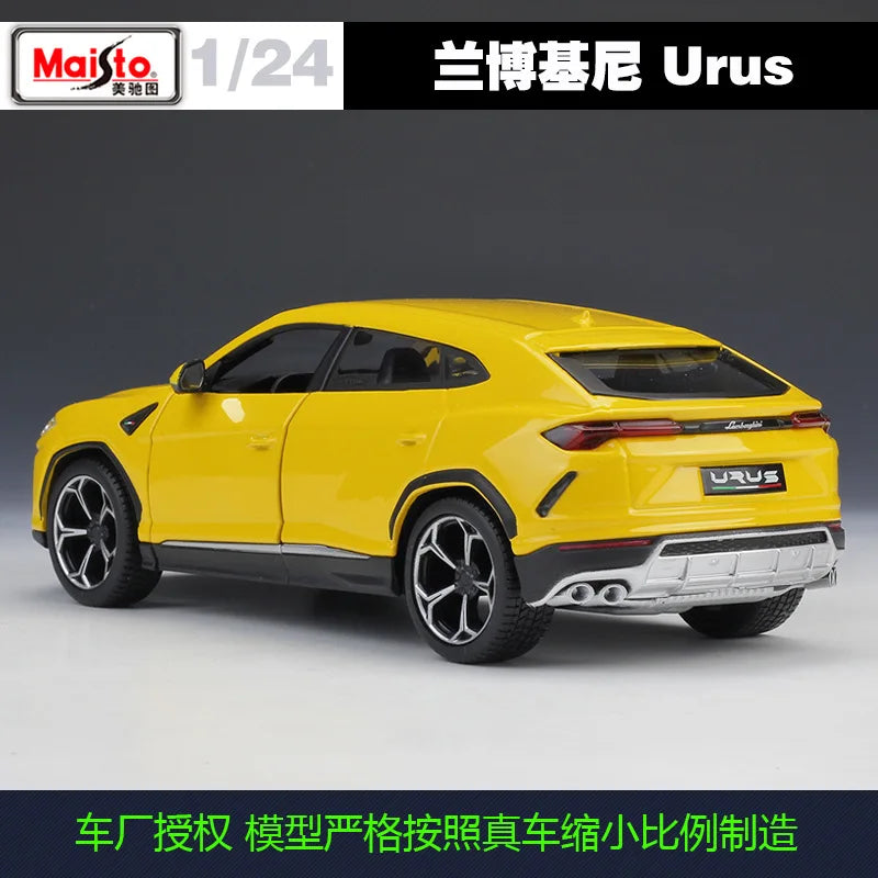Maisto 1:24 Lamborghini Urus - Yellow