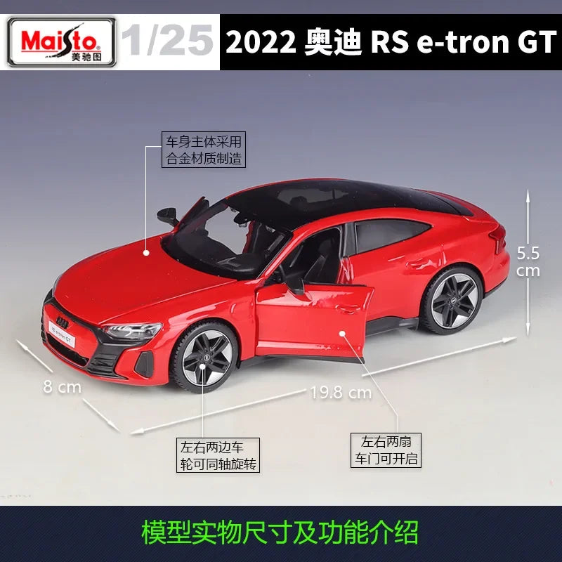 1:25 Maisto 2022 Audi RS e-tron GT - Red