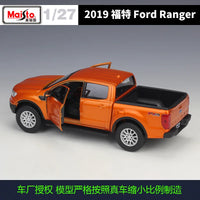 Maisto 1:27 Diecast Ford Ranger 2019 - Orange