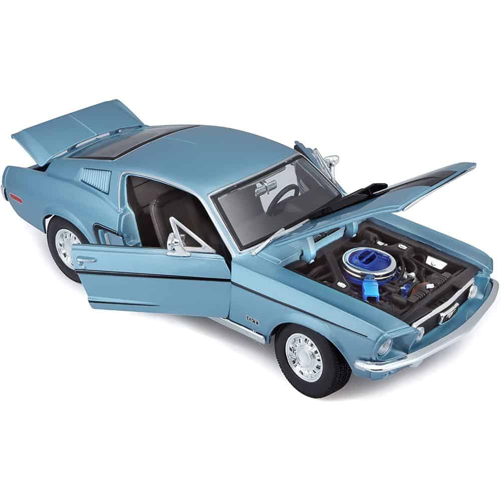 Maisto 1:18 Diecast 1968 Ford Mustang GT Cobra Jet