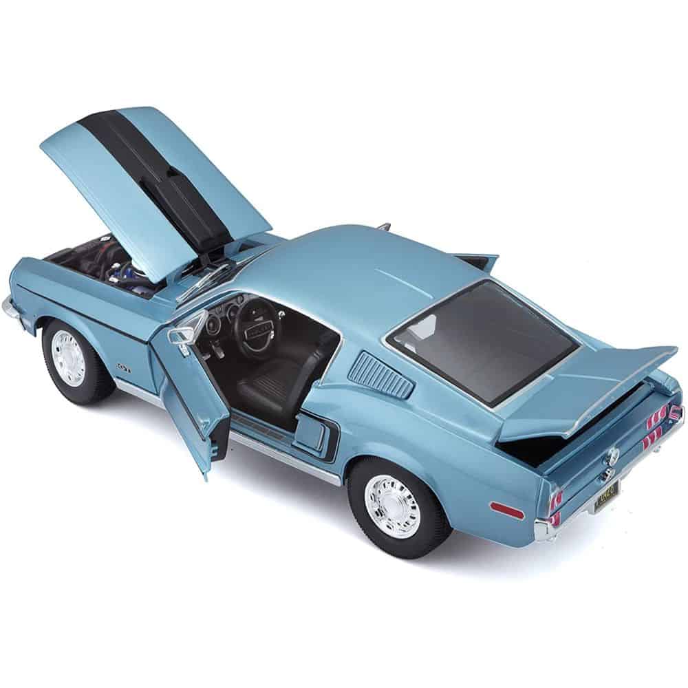 Maisto 1:18 Diecast 1968 Ford Mustang GT Cobra Jet