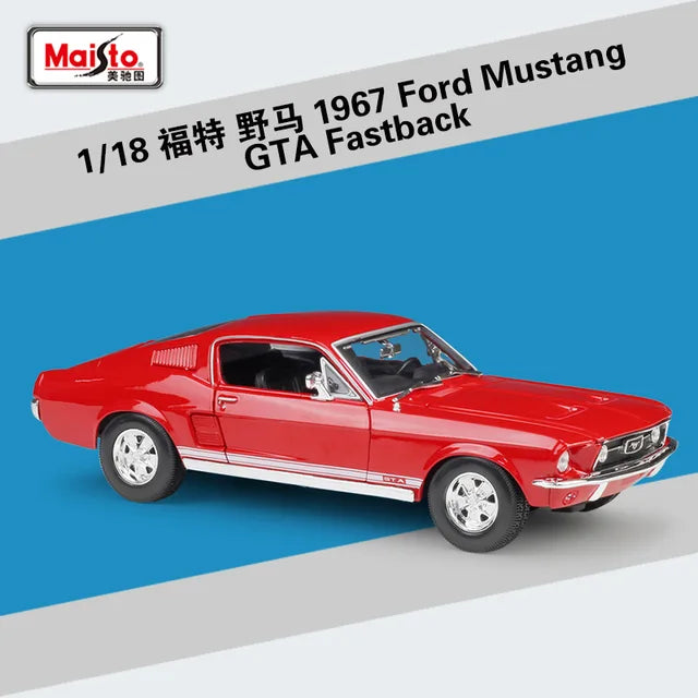 1:24 Maisto 1967 Ford Mustang GT Model Car