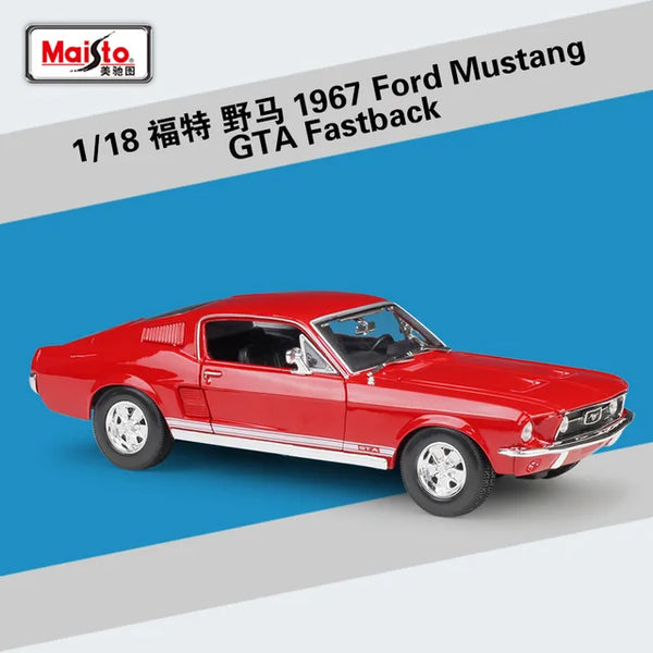 1:24 Maisto 1967 Ford Mustang GT Model Car
