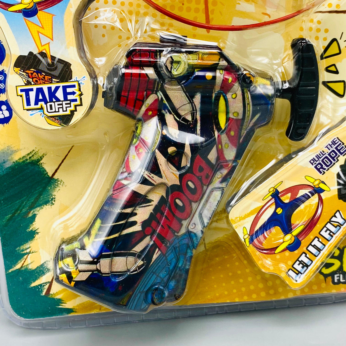 Manual Pull The Rope Drone launcher Toy