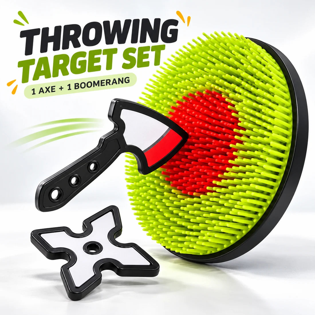 Manual Kids Throwing Target Dart Game Set