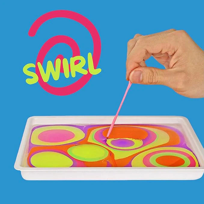 DIY Kids Magic Marbling Paint Art Kit