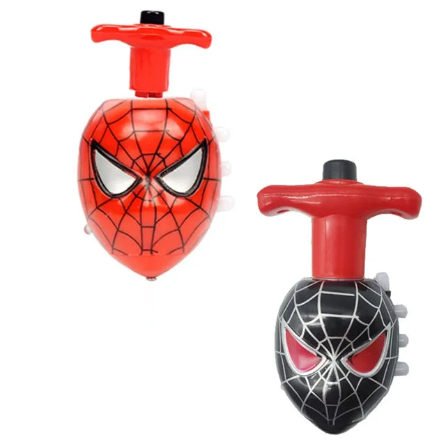 Spider-man Flashing Spinning Top With Light & Music