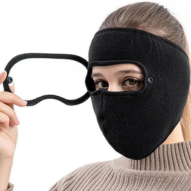 Breathable Stylish Winter Mask With Anti-Fog Googles