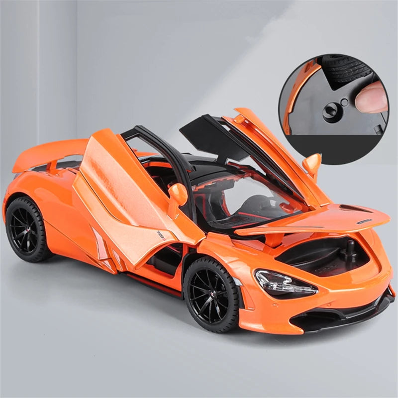 1:24 Diecast Mclaren 720s Model Car