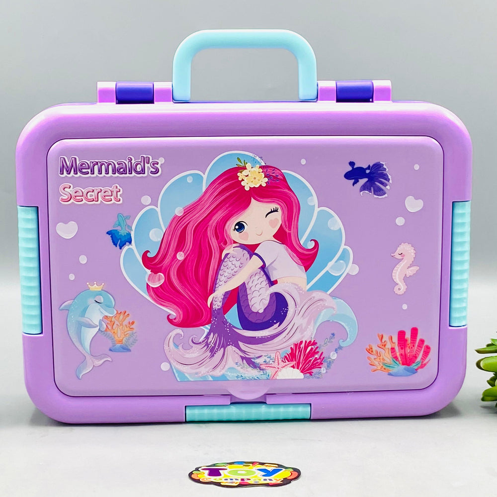 Mermaid Themed Stainless Steel 900ml Lunch Box