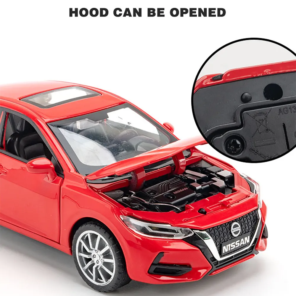 1:32 Diecast Nissan Sylphy Light & Sound Model Car