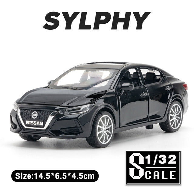 1:32 Diecast Nissan Sylphy Light & Sound Model Car