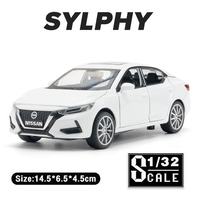 1:32 Diecast Nissan Sylphy Light & Sound Model Car