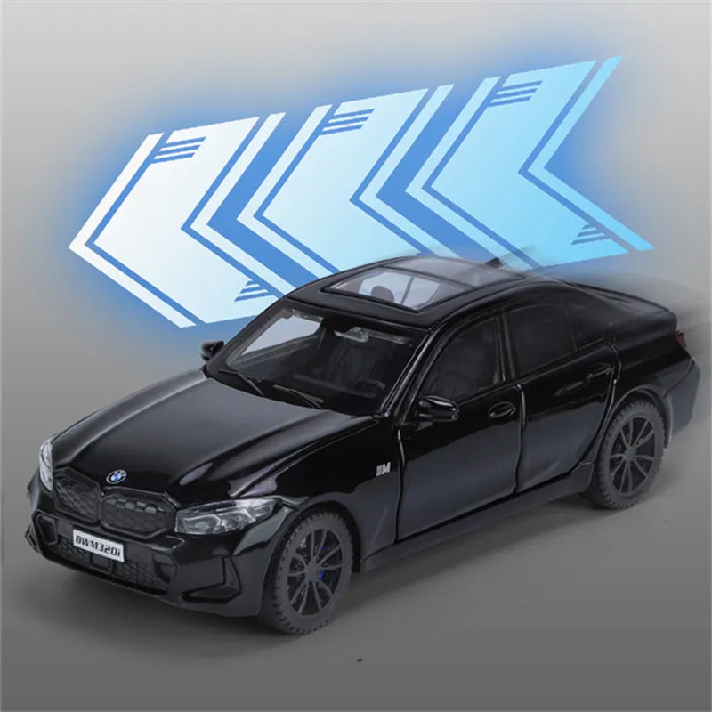 1:32 Diecast BMW 320i Light & Sound Model Car