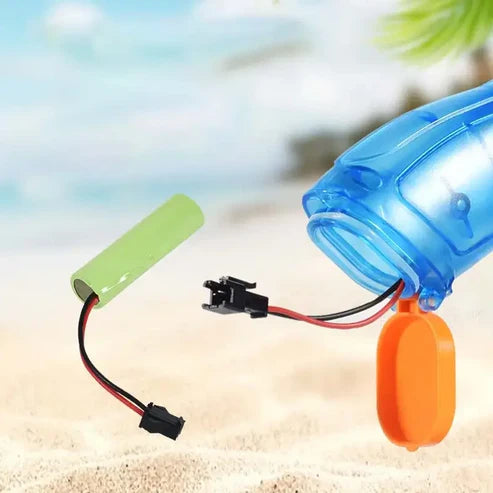 Electric MP5 Water Shooting Gun With Colorful Light Silencer