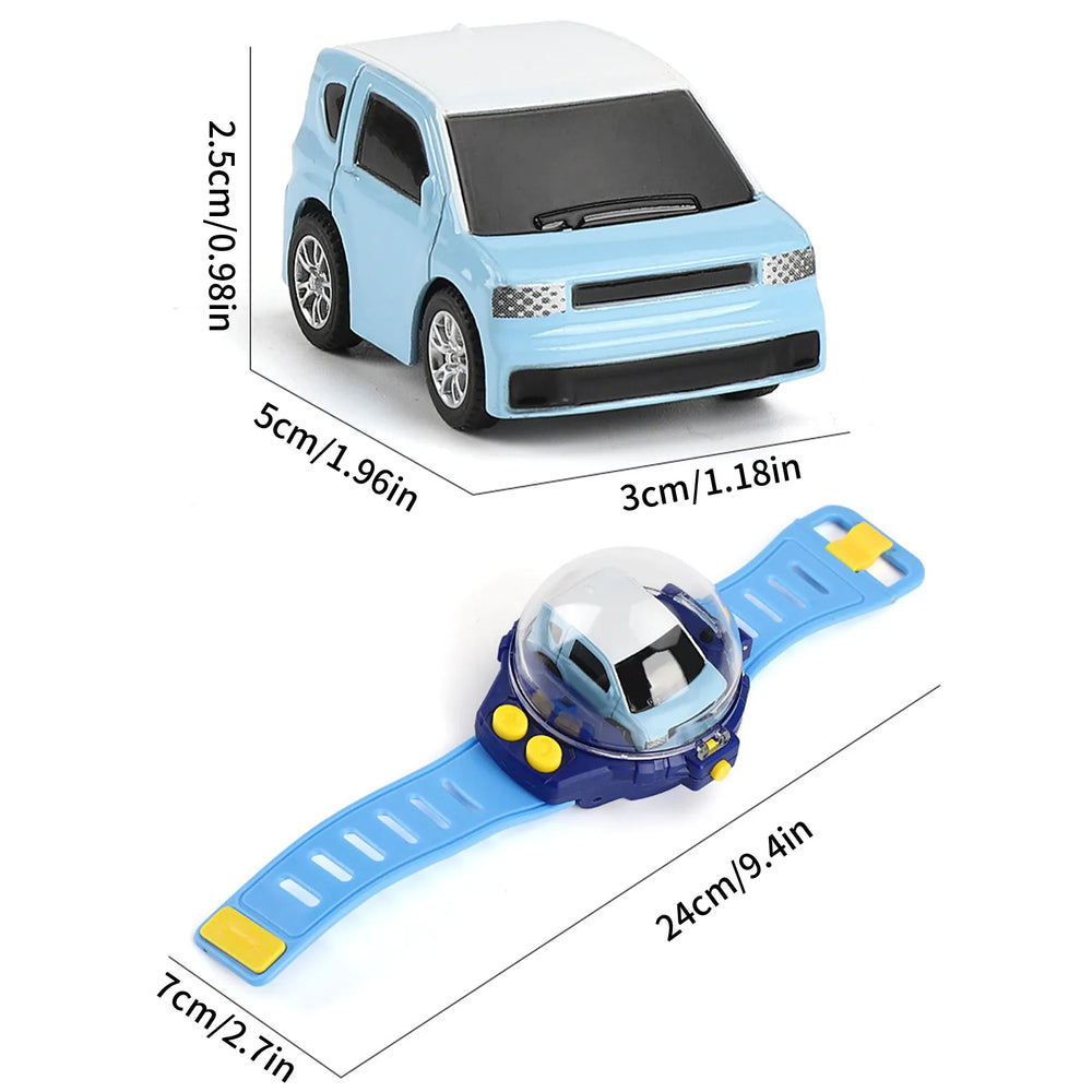 Wrist RC Alloy Car- Blue