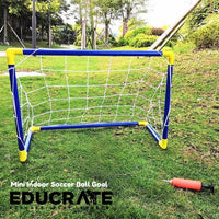 Mini Portable Football Goal Post With Air Pump
