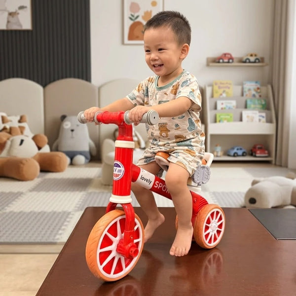 2in1 Kids Mini Tricycle & Balance Bike - Red