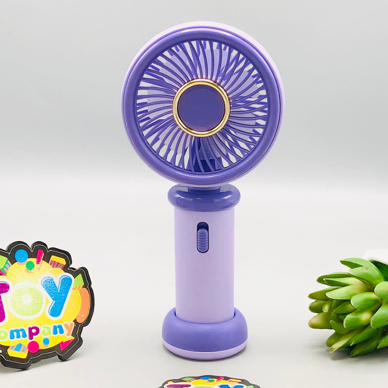 7" Rechargeable Mini Cool Summer Handheld & Tabletop Cooling Fan