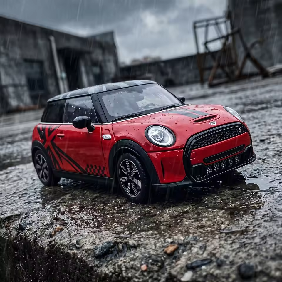 1:18 Diecast Mini Cooper S Official Licensed Model - Red