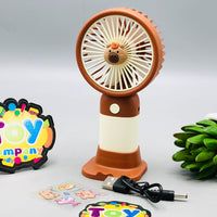 Rechargeable Mini Cute Cartoon Handheld Fan