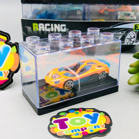 36Pcs Mini Diecast Cars Set With Acrylic Display Box