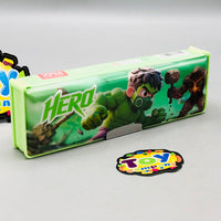 Mini Hero Themed Double-Sided Geometry Box - Green