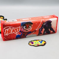 Mini Hero Themed Double-Sided Geometry Box - Red