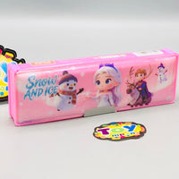 Mini Ice & Snow Themed Double-Sided Geometry Box