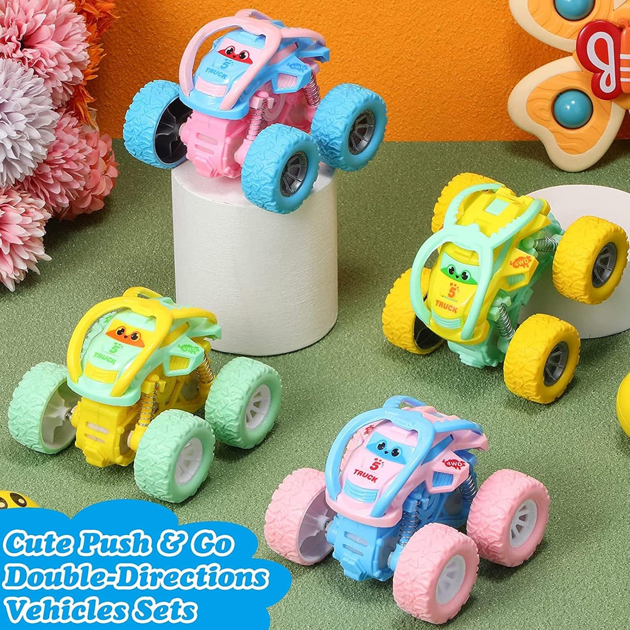 Mini Inertial Stunt Flipping Car - 1Pc