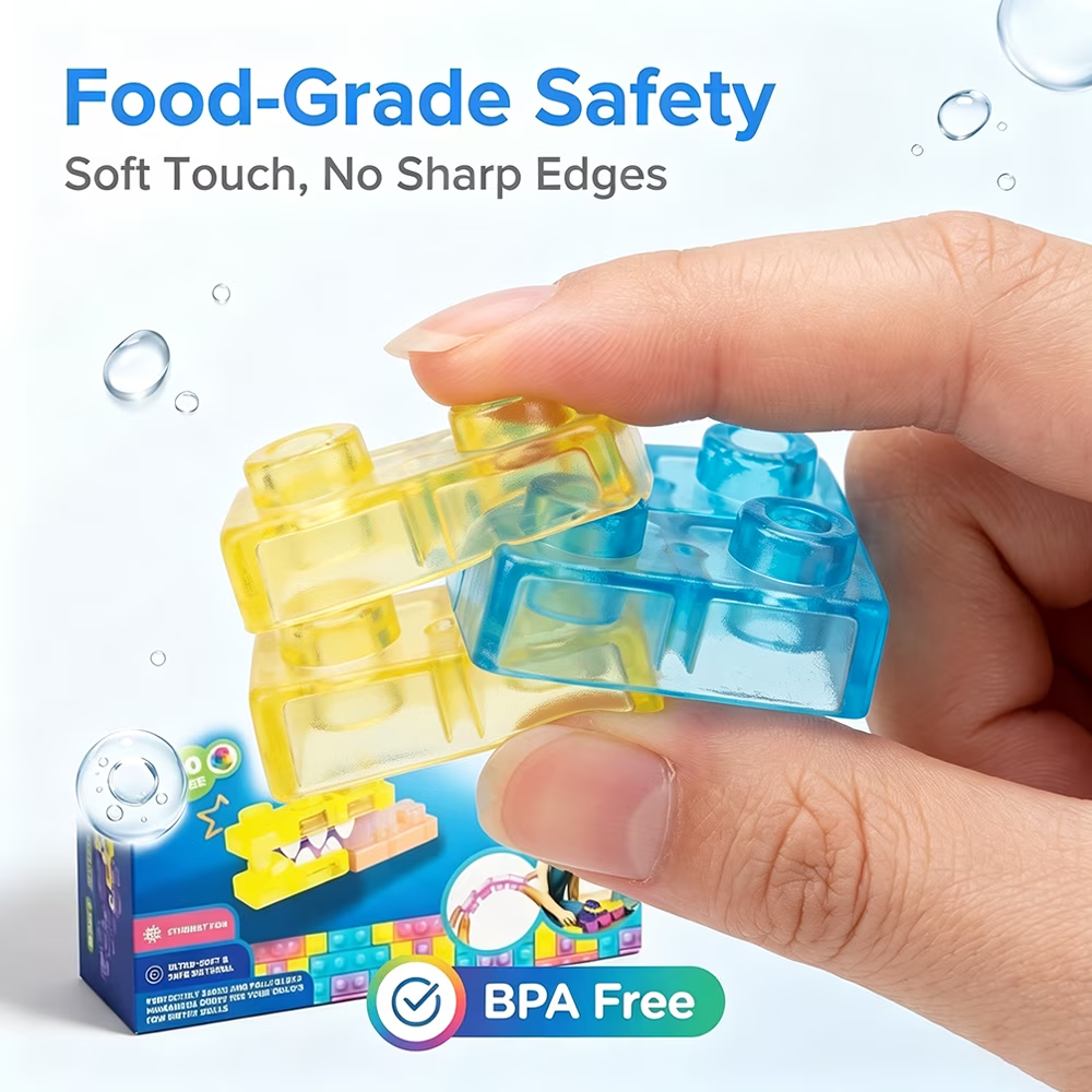 40Pcs Mini Magic Gummy Building Blocks