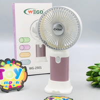 Mini Rechargeable 3 Wind Speed Handheld Fan